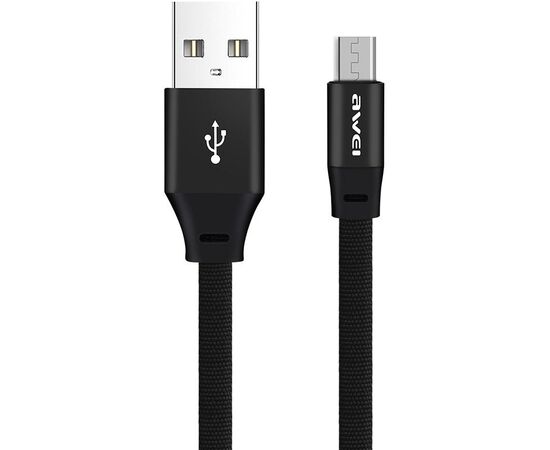 Купить Кабель AWEI CL-98 Micro cable 1m Black, фото , характеристики, отзывы