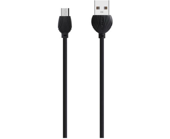 Купить Кабель AWEI CL-61 Micro cable 1m Black, фото , изображение 2, характеристики, отзывы