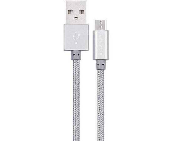 Купить Кабель AWEI CL-10 Micro cable 0.3m Grey, фото , характеристики, отзывы