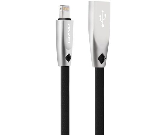 Купить Кабель AWEI CL-95 Lightning cable 1m Black, фото , характеристики, отзывы