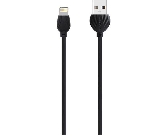 Придбати Кабель AWEI CL-63 Lightning cable 1m Black, image , зображення 2, характеристики, відгуки