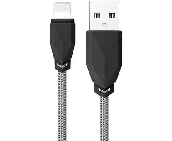 Придбати Кабель AWEI CL-981 Lightning cable 1m Grey, image , характеристики, відгуки