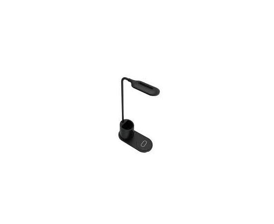 Купить Лампа настольная Rebeltec Led lamp with wireless induction charger  QI W600 10W High speed Black, фото , характеристики, отзывы