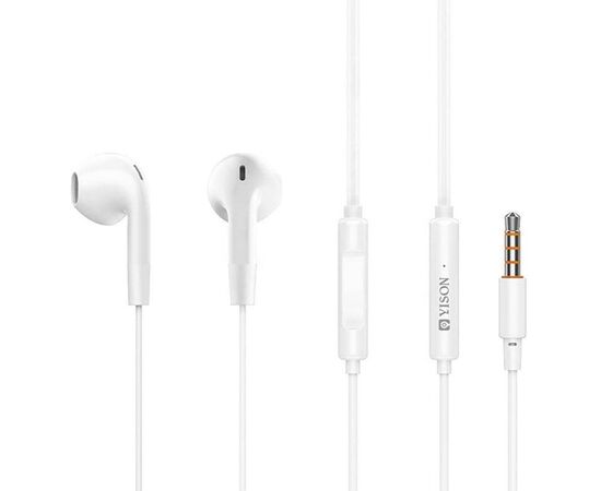 Купить Наушники Yison X1 Wired Earphones White, фото , характеристики, отзывы