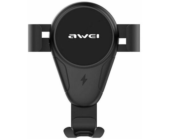 Придбати Автодержатель AWEI CW3 Wireless Car Holder Black, image , зображення 2, характеристики, відгуки