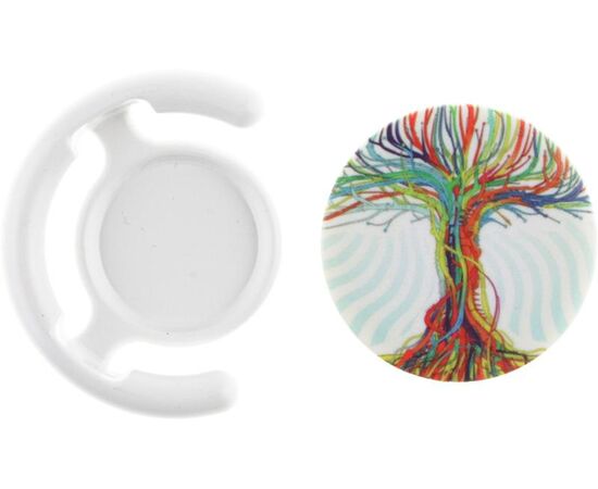 Купить Держатель для телефона TOTO Popsocket plastic BNS-C 845 Tree (White), фото , изображение 2, характеристики, отзывы