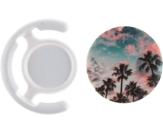 Купить Держатель для телефона TOTO Popsocket plastic BNS-C 845 Tree Palm (White), фото , изображение 2, характеристики, отзывы