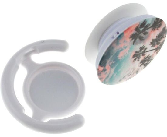 Купить Держатель для телефона TOTO Popsocket plastic BNS-C 845 Tree Palm (White), фото , изображение 3, характеристики, отзывы