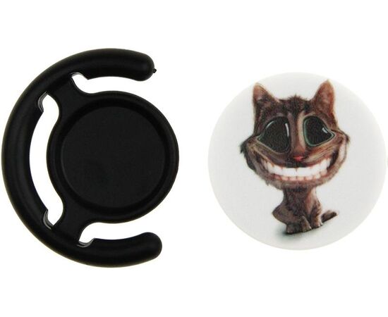 Купить Держатель для телефона TOTO Popsocket plastic BNS 162 Cat Black, фото , изображение 2, характеристики, отзывы