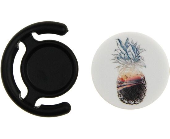 Придбати Держатель для телефона TOTO Popsocket plastic BNS 82 Pineapple Black, image , зображення 2, характеристики, відгуки