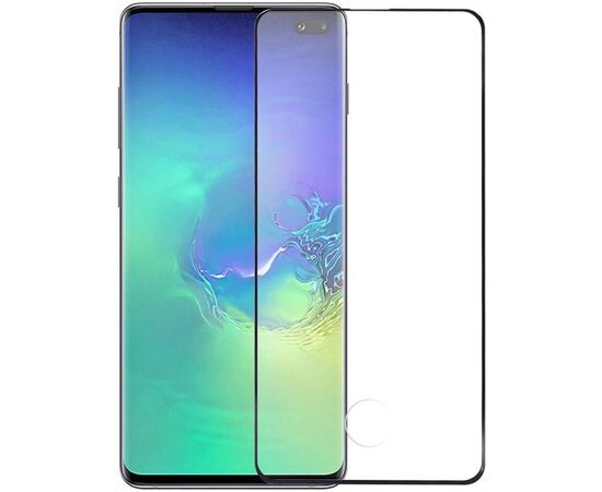 Купить Защитное стекло TOTO 5D Cold Carving Tempered Glass Samsung Galaxy S10+ Black, фото , характеристики, отзывы