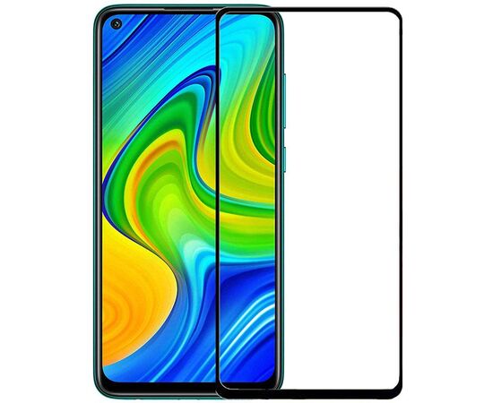 Придбати Защитное стекло TOTO 5D Full CoverTempered Glass Xiaomi Redmi Note 9 Black, image , характеристики, відгуки