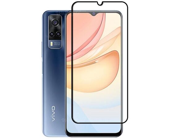 Купить Защитное стекло TOTO 5D Full Cover Tempered Glass Vivo Y53s Black, фото , характеристики, отзывы