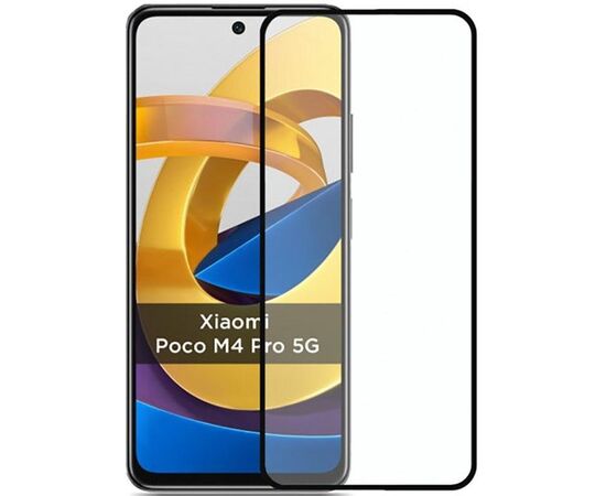 Купить Защитное стекло TOTO 5D Full Cover Tempered Glass Xiaomi Poco M4 Pro 5G Black, фото , характеристики, отзывы