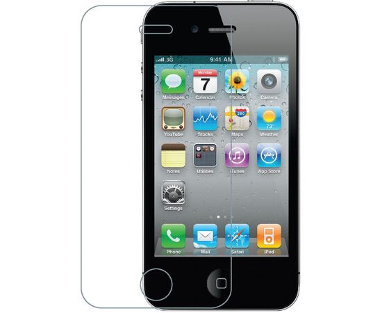 Купить Защитное стекло TOTO Hardness Tempered Glass 0.33mm 2.5D 9H Apple iPhone 4/4S, фото , характеристики, отзывы