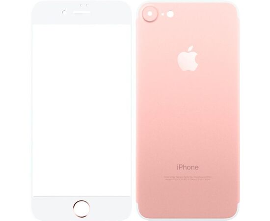 Купить Защитное стекло TOTO 2,5D Full cover Tempered Glass front and back iPhone 7 Rose Gold, фото , характеристики, отзывы