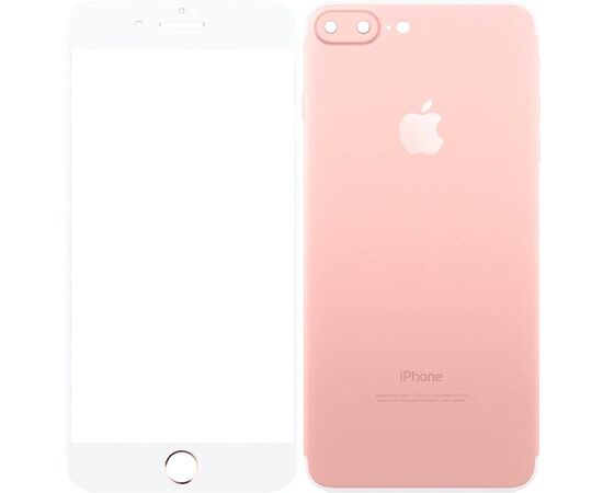 Купить Защитное стекло TOTO 2,5D Full cover Tempered Glass front and back for iPhone 7 Plus Rose Gold, фото , характеристики, отзывы