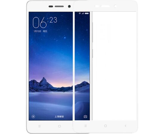 Купить Защитное стекло TOTO 2.5D Full Cover Tempered Glass Xiaomi Redmi 3S (hard edges) White, фото , характеристики, отзывы