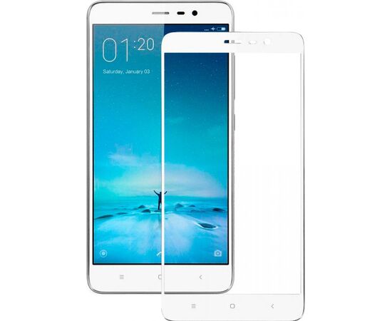 Придбати Защитное стекло TOTO 2.5D Full Cover Tempered Glass Xiaomi Redmi note 3 White, image , характеристики, відгуки