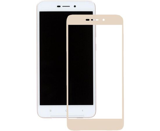 Придбати Защитное стекло Mocolo 2.5D Full Cover Tempered Glass Xiaomi Redmi 4 Pro Gold, image , характеристики, відгуки