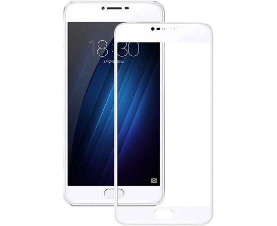 Придбати Защитное стекло Mocolo 2.5D Full Cover Tempered Glass Meizu U10 White, image , характеристики, відгуки