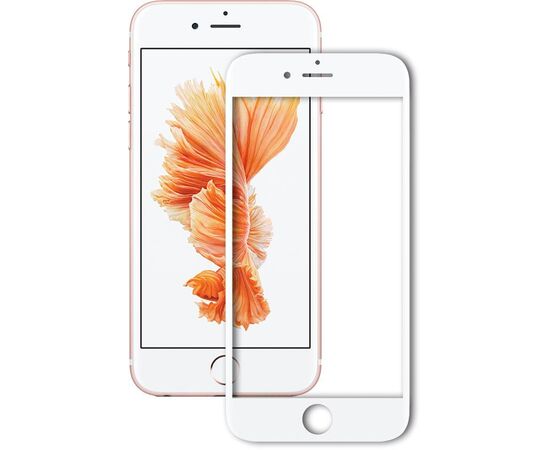 Придбати Защитное стекло Mocolo 3D Full Cover Tempered Glass iPhone 7/8/SE 2020 White, image , характеристики, відгуки