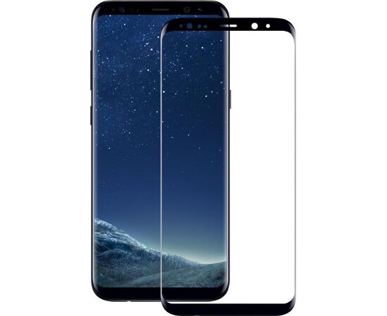 Придбати Защитное стекло Mocolo 3D Full Cover Tempered Glass Samsung Galaxy S8 Black, image , характеристики, відгуки