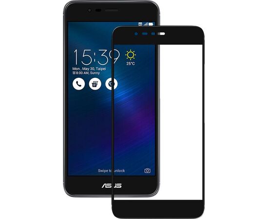 Придбати Защитное стекло Mocolo 2.5D Full Cover Tempered Glass ZenFone 3 Max ZC520TL 5.2" Black, image , характеристики, відгуки