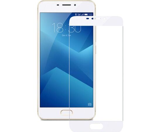 Придбати Защитное стекло Mocolo 2.5D Full Cover Tempered Glass Meizu M5 White, image , характеристики, відгуки