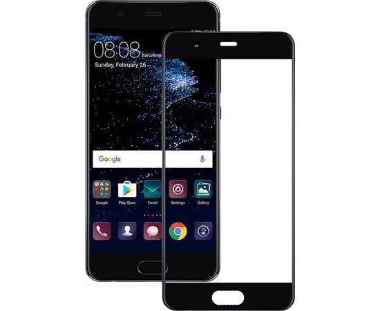 Придбати Защитное стекло Mocolo 2.5D Full Cover Tempered Glass Huawei Ascend P10 Black, image , характеристики, відгуки