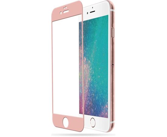 Придбати Защитное стекло Mocolo 2.5D Full Cover Tempered Glass iPhone 6/6s Silk Rose, image , зображення 2, характеристики, відгуки