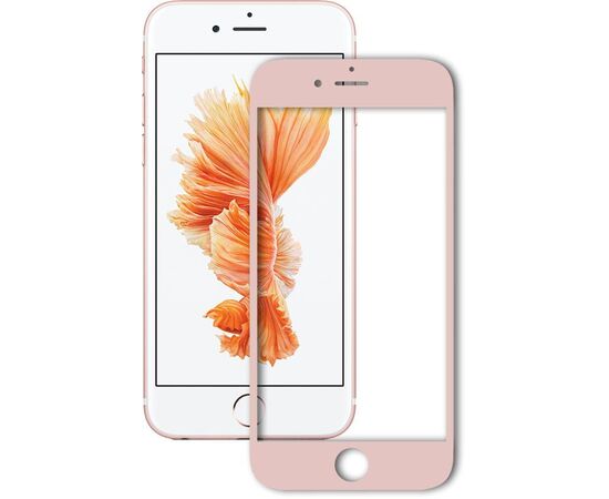 Придбати Защитное стекло Mocolo 2.5D Full Cover Tempered Glass iPhone 7 Plus Silk Rose, image , характеристики, відгуки