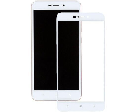 Придбати Защитное стекло Mocolo 2.5D Full Cover Tempered Glass Xiaomi Redmi 4A White, image , зображення 2, характеристики, відгуки