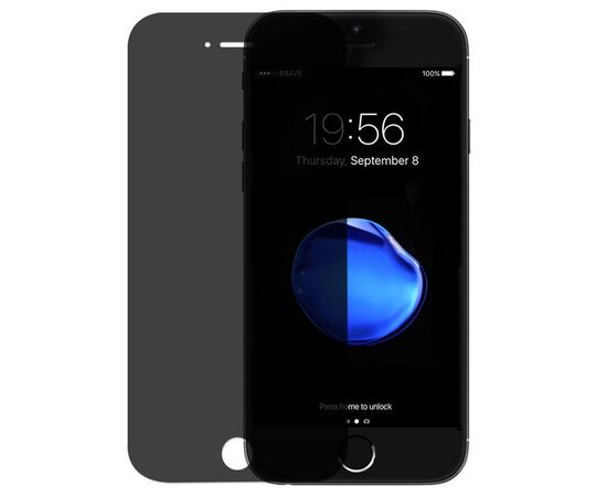 Придбати Защитное стекло Mocolo 3D Full Cover Tempered Glass iPhone 6/6s Privacy Black, image , характеристики, відгуки