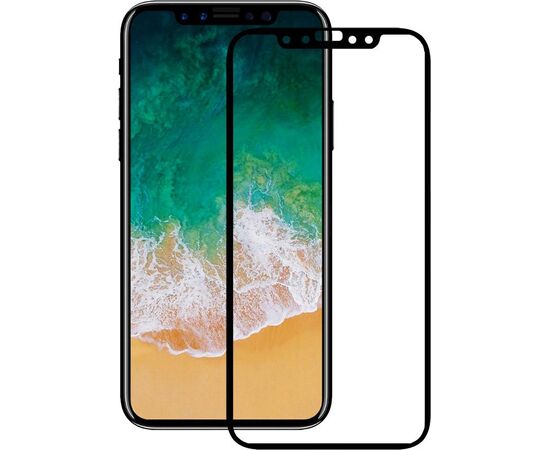 Придбати Защитное стекло Mocolo 2.5D Full Cover Tempered Glass iPhone X/XS/11 Pro Black, image , характеристики, відгуки