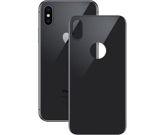 Придбати Защитное стекло Mocolo 3D Backside Tempered Glass iPhone X Black, image , характеристики, відгуки