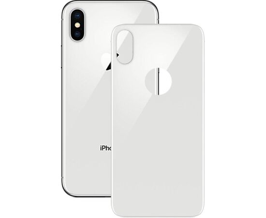 Придбати Защитное стекло Mocolo 3D Backside Tempered Glass iPhone X White, image , характеристики, відгуки