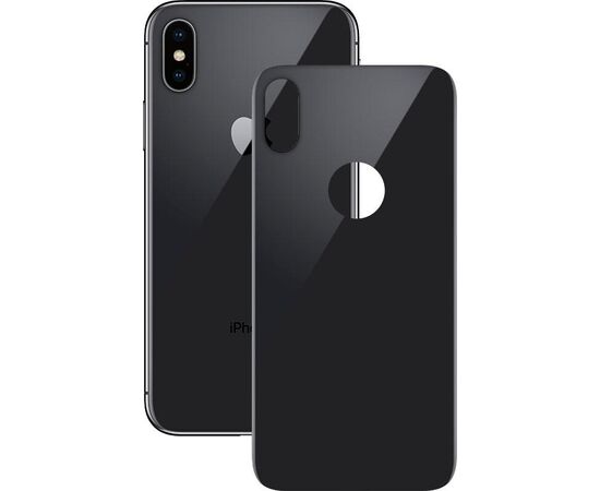 Придбати Защитное стекло Mocolo 3D Backside Tempered Glass iPhone X Space Grey, image , характеристики, відгуки