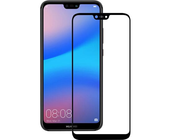 Придбати Защитное стекло Mocolo 2.5D Full Cover Tempered Glass Huawei P20 Lite Black, image , характеристики, відгуки