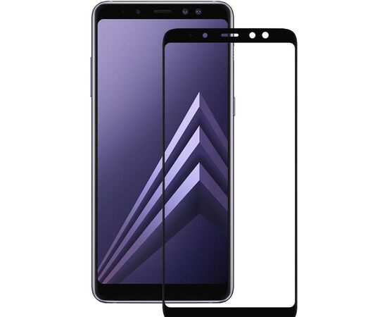 Купить Защитное стекло Mocolo 2.5D Full Cover Tempered Glass Samsung Galaxy A8 Plus Black, фото , характеристики, отзывы