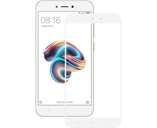 Купить Защитное стекло Mocolo 2.5D Full Cover Tempered Glass Xiaomi Redmi 5A White, фото , характеристики, отзывы