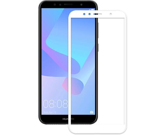 Купить Защитное стекло Mocolo 2.5D Full Cover Tempered Glass Huawei Y6 Prime 2018 White, фото , характеристики, отзывы