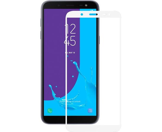 Придбати Защитное стекло Mocolo 2.5D Full Cover Tempered Glass Samsung Galaxy J6 J600F (2018) White, image , характеристики, відгуки