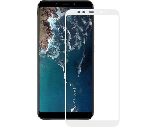 Купить Защитное стекло Mocolo 2.5D Full Cover Tempered Glass Xiaomi Mi A2 (Mi 6X) White, фото , характеристики, отзывы