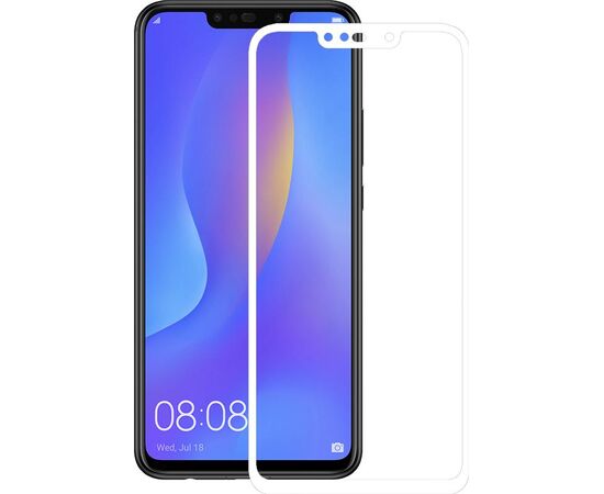 Придбати Защитное стекло Mocolo 2.5D Full Cover Tempered Glass Huawei P Smart Plus White, image , характеристики, відгуки