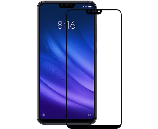 Придбати Защитное стекло Mocolo 2.5D Full Cover Tempered Glass Xiaomi Mi 8 Lite Black, image , характеристики, відгуки