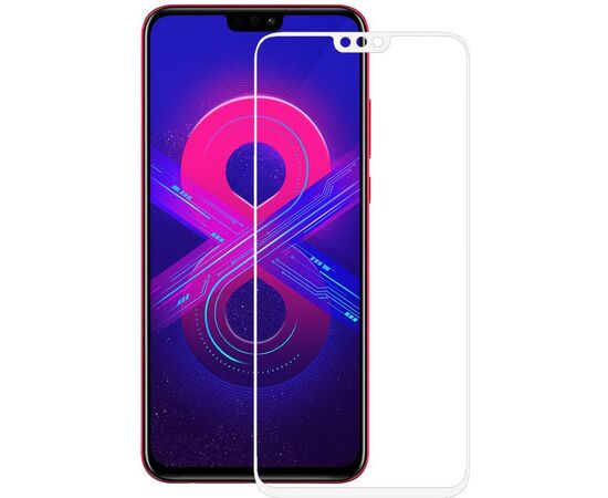 Купить Защитное стекло Mocolo 2.5D Full Cover Tempered Glass Honor 8X White, фото , характеристики, отзывы