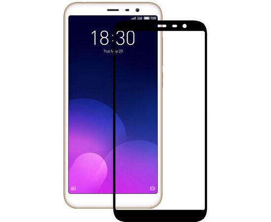 Купить Защитное стекло Mocolo 2.5D Full Cover Tempered Glass Meizu M6T Black, фото , характеристики, отзывы