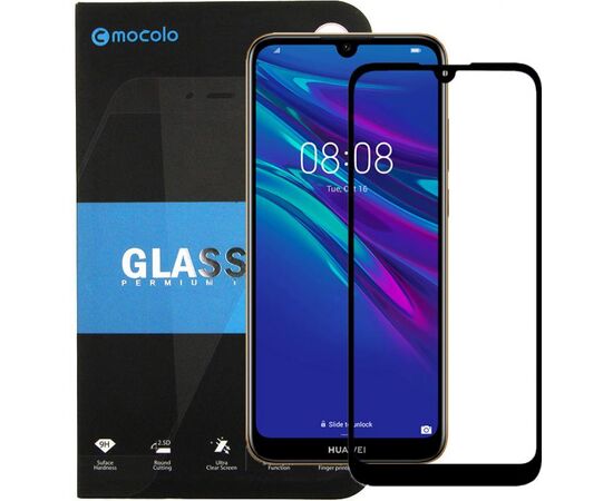 Купить Защитное стекло Mocolo 2.5D Full Cover Tempered Glass Huawei Y6 Pro 2019 Black, фото , характеристики, отзывы