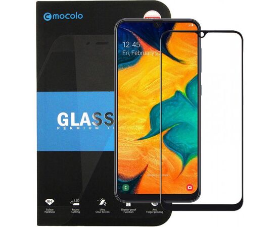 Купить Защитное стекло Mocolo 2.5D Full Glue Tempered Glass Samsung Galaxy A20/A30/A30s/A50/A50s Black, фото , характеристики, отзывы